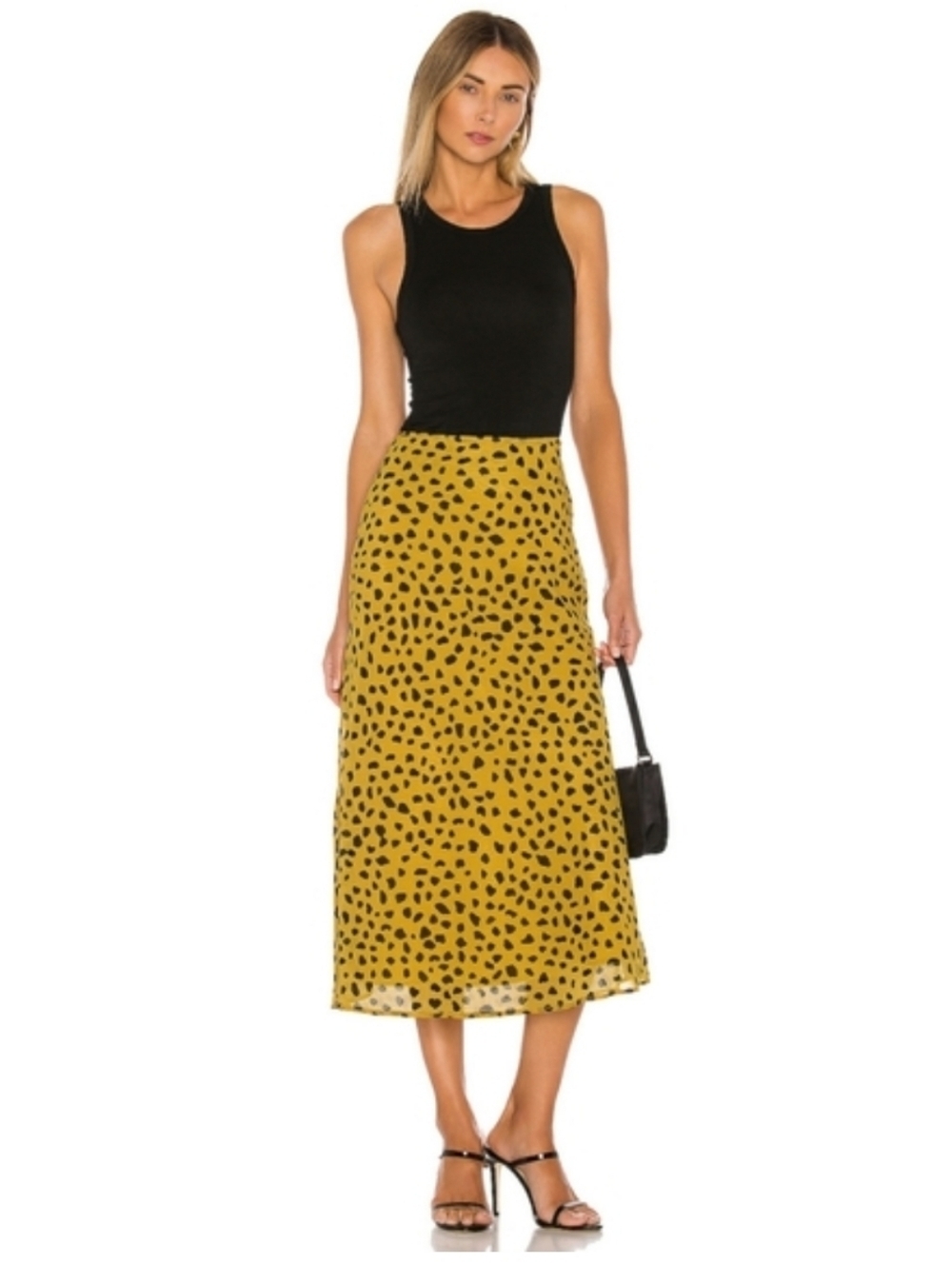 Lovers + Friends Madalena Polka-dot Skirt